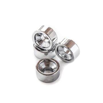 Bucha Trocolos Instrumentos Cromada (4 Peças) Spirit JTG-CR 1