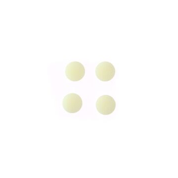 Marcador Escala Dot Branco 6.35 (50 Unidades) Spirit H6083W 1