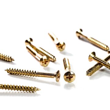 Parafuso Trocolo Dourado WO4.5X45-GD (24 Unidades) Spirit 1