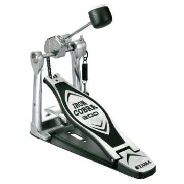 Pedal Simples Para Bumbo Tama Iron Cobra 200 Power Glide HP200P 1