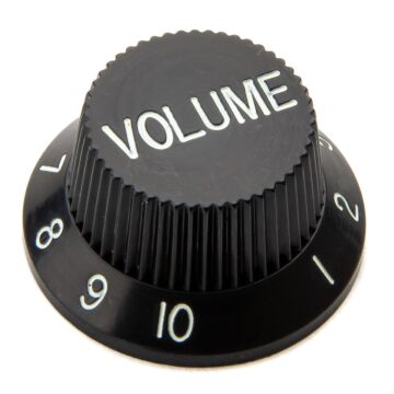Knob Plástico Instrumentos Volume (3 Peças) Spirit PSV-V-BK 1