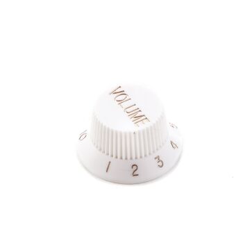 Knob Plástico Instrumentos Volume (3 Peças) Spirit PSV-V-WH 1
