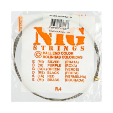 Corda Avulsa Guitarra 6 NIG Nickel Round Wound (.042) N-636 1