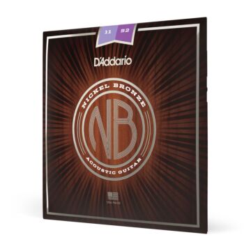 Encordoamento Violão Aço 11-52 D Addario Nickel Bronz NB1152 1