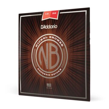 Encordoamento Violão Aço 13-56 D Addario Nickel Bronz NB1356 1