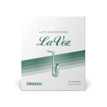Palheta Sax Alto Med. (10 Unidades) D Addario La Voz RJC10MD 1