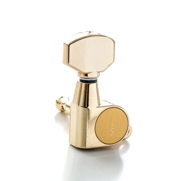 Tarraxa Blindada (L6) Dourada (6 Peças) Gotoh SG360-07L GG 1