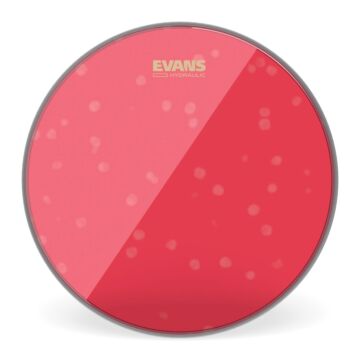 Pele Para Caixa E Surdo 14'' Vermelha Evans Hydraulic TT14HR 1