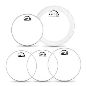 Kit De Peles Standard Uno By Evans G2 Transparente UPG2CLS22 1