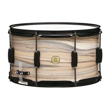 Caixa Para Bateria 14x08 (Natural Zebrawood Wrap) Tama Woodworks WP148BK-NZW 1