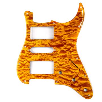 Escudo Para Guitarra Am Strat HSH Amarelo Spirit 120-YQ 1