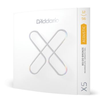 Encordoamento Violão Revestido D Addario XS 80/20 XSABR1256 1