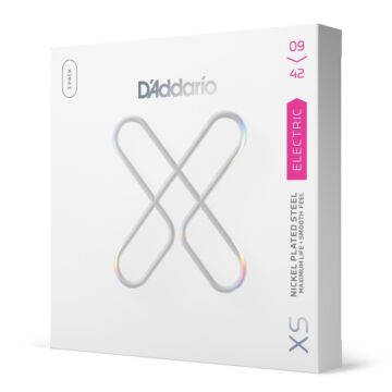 Encordoamento Guitarra Revestido 09-42 (3 Jogos) DAddario XS 1