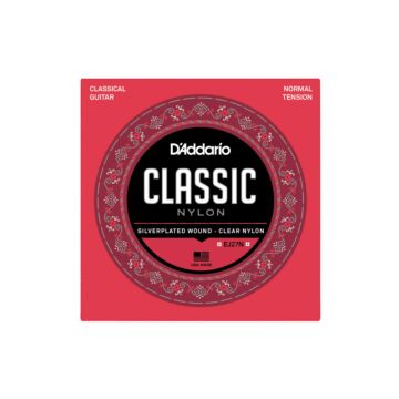 Cordas Para Violão Nylon Transparente D Addario Student Nylon Ej27n 1