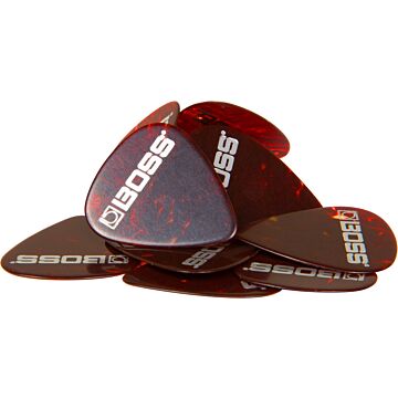 Roland Boss BPK-12-ST Palhetas Finas de Celuloide – Pack Shell 12