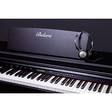 Piano Digital Vertical Bulara PBV205 88 Teclas Hammer Action-Instrumento + Fone AKG