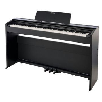 Casio px-870 privia piano digital Preto Piano Digital Casio Privia PX-870 com 88 Teclas Pesadas, 256 vozes de polifonia, Sistema de som AiR com 19 timbres.-casio px-870 privia piano digital preto