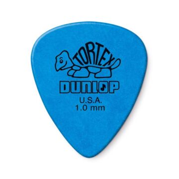 Palheta Tortex 1mm Azul Pct C/6 418r1.0 Dunlop (1345) 1