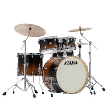 Bateria Shell Pack (5 Tambores) Bumbo 22 (Coffee Fade) Tama Superstar Classic CL52KRS-CFF