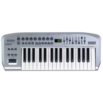 Controlador MIDI e Interface de Áudio Roland Edirol PCR-A30