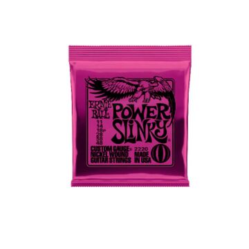 Encordoamento 011"-048" P/guitarra Power Slink Niquel Ernie Ball P02220 1
