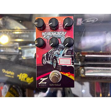 Pedal Ziron Delorean Delay Branco - Delay Analógico Usado
