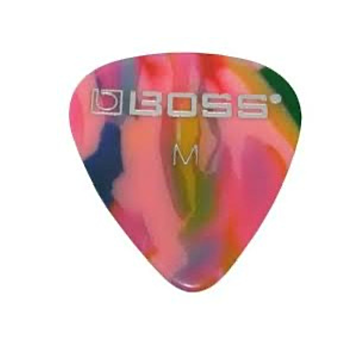 Roland Boss BPK-12-MM Pack com 12 Palhetas Medium de Delrin