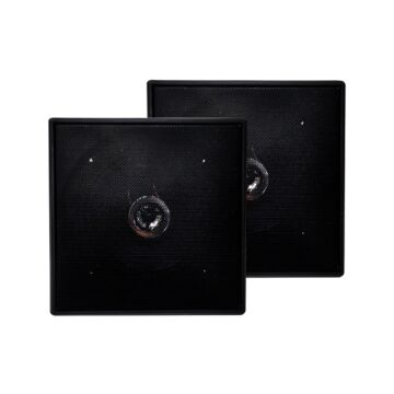 Kit Arandela Coax Ial Gp 70w 8r Quadrada Pt Leson 1