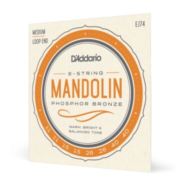 Encordoamento Bandolim 11-40 D Addario Phosphor Bronze