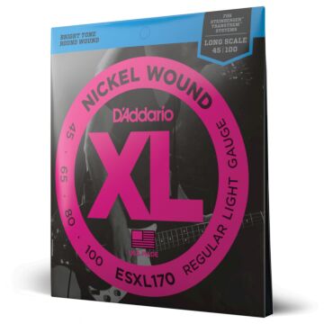 Encordoamento Baixo 4C 45-100 D Addario XL Nickel ESXL170