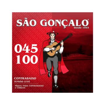 Jogo De Cordas P/contra Baixo 4 Cordas Niquel 0.045 - 0.100 São Gonçalo 1