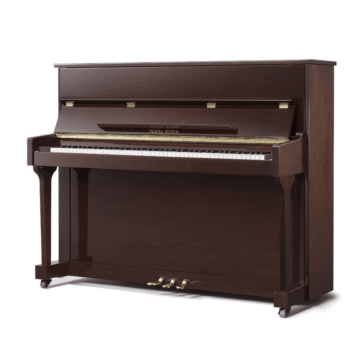 UP115M5 Pearl River Piano Acústico Vertical Mahogany Polish com Banqueta| Teclacenter