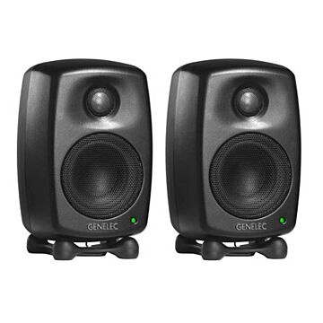 genelec 6010a black monitores