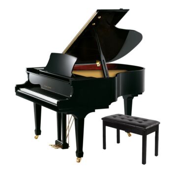 GP6100 Pearl River Piano Digital Preto com banqueta - 110V