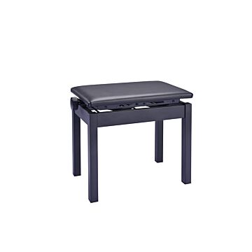 Banco de Piano Ajustável BULARA TM41 com Pernas de Metal Preto Fosco