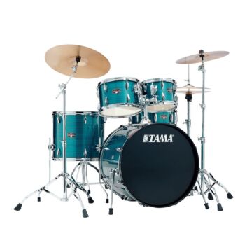Bateria Completa (5 tambores) Bumbo 22 (Azul HLB) Tama Imperialstar IP52H6-HLB