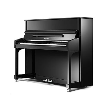 KHA5 Kayserburg Excellent Series Piano Acústico Vertical em Ebony Polish| Teclacenter