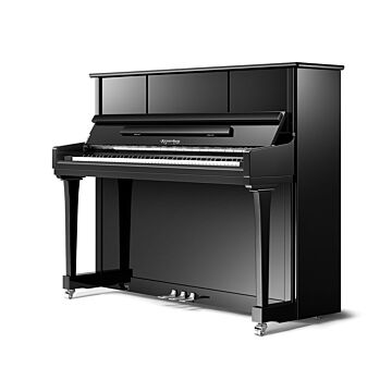 KHB3 Kayserburg Heritage Series Piano Acústico Vertical em Ebony Polish| Teclacenter