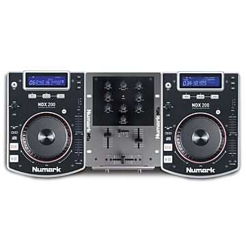 Kit DJ completo com CD player NDX 200 da Numark
