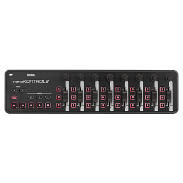 CONTROLADOR KORG USB-MIDI - NANOKONTROL2-BK
