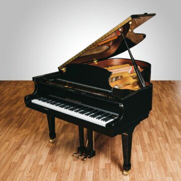 O Mason Hamlin MHA-160G é um piano de cauda de alta qualidade projetado para pianistas profissionais exigentes. Com um som rico e equilibrado e uma ação responsiva, este piano é uma obra-prima elegante e moderna que impressionará em qualquer ambiente. Des