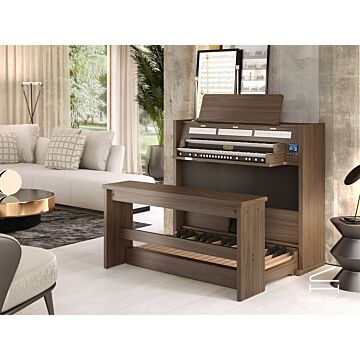 Com seus 32 registros (+3 orquestrais) e pedal de dupla expressão, o&nbsp;Domus S4&nbsp;integra novidades importantes em termos de funcionalidade e Editor.-Órgão Digital DOMUS S4 ID-88928