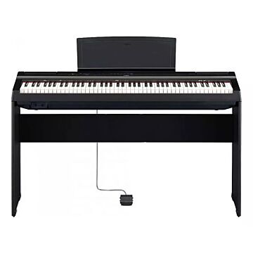 Yamaha P-125 Piano Digital - Preto-Instrumento + suporte