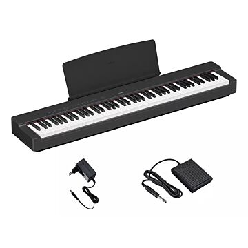 Yamaha P-225 Piano Digital-Preto-Instrumento