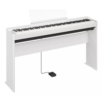Yamaha P-225 Piano Digital-Branco-Instrumento + suporte L200