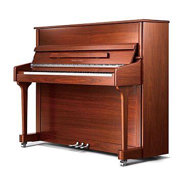 EU118S Pearl River European Series Piano Acústico Vertical em Grained Walnut Satin com Banqueta| Teclacenter