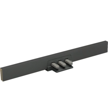 Pedal Triplo Pearl River EP-20 preto para P60 e P200