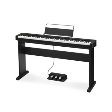 Um piano digital completo compatível com suporte fixo de três pedais para uma gama completa de expressões-Piano Digital Stage CDP-S160 ID-83732