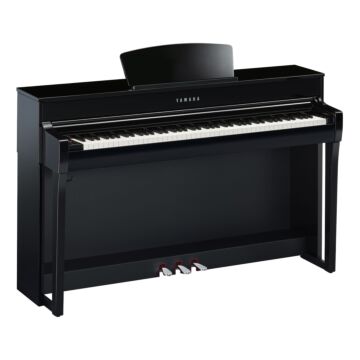 Piano Digital Yamaha Clavinova clp-735 - Preto Polido - SHOWROOM