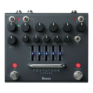 Pedal PréAmplificador Guitarra Ibanez Pentatone Series PTPRE